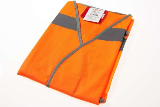 Afbeeldingen van Veiligheidsvest (ORANJE) maat XL/XXL