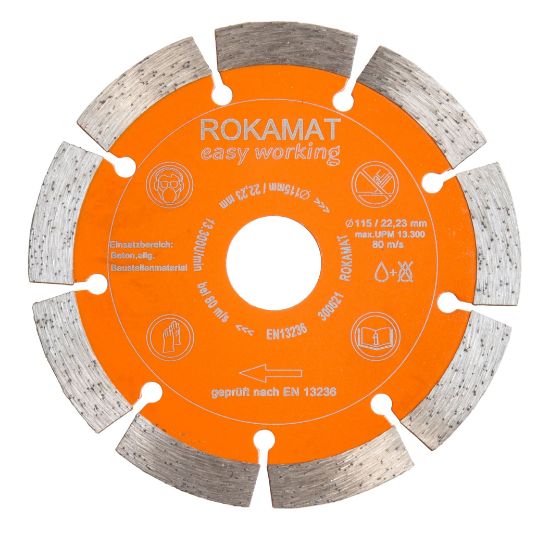 Afbeeldingen van Diamantschijven set ø115mm 3st