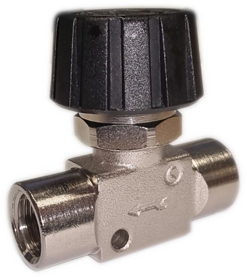 Afbeeldingen van Naaldkraan 1/4" binnendraad